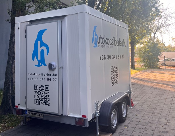 hútőkocsi működés közben